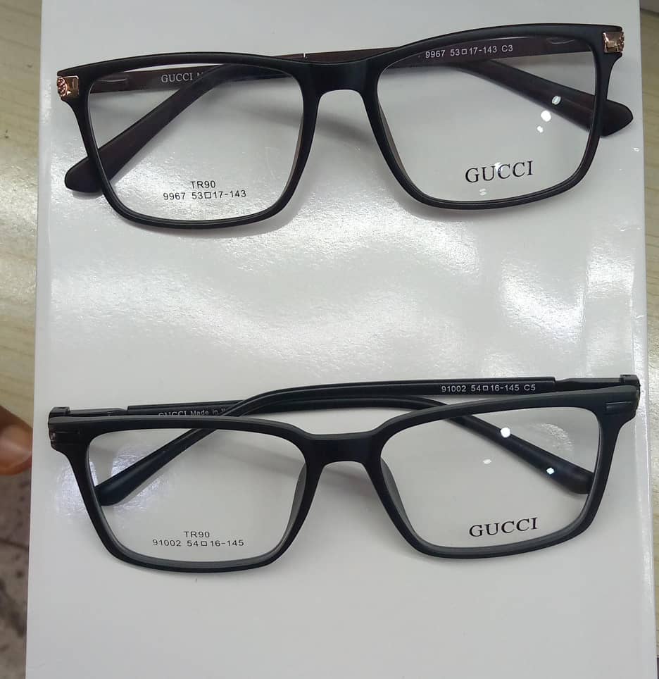 Gucci Dark Frame, Transparent Lens